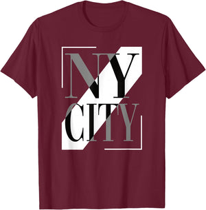USA New York City Classic Vintage NY T-Shirt - T-Shirt | Maroon