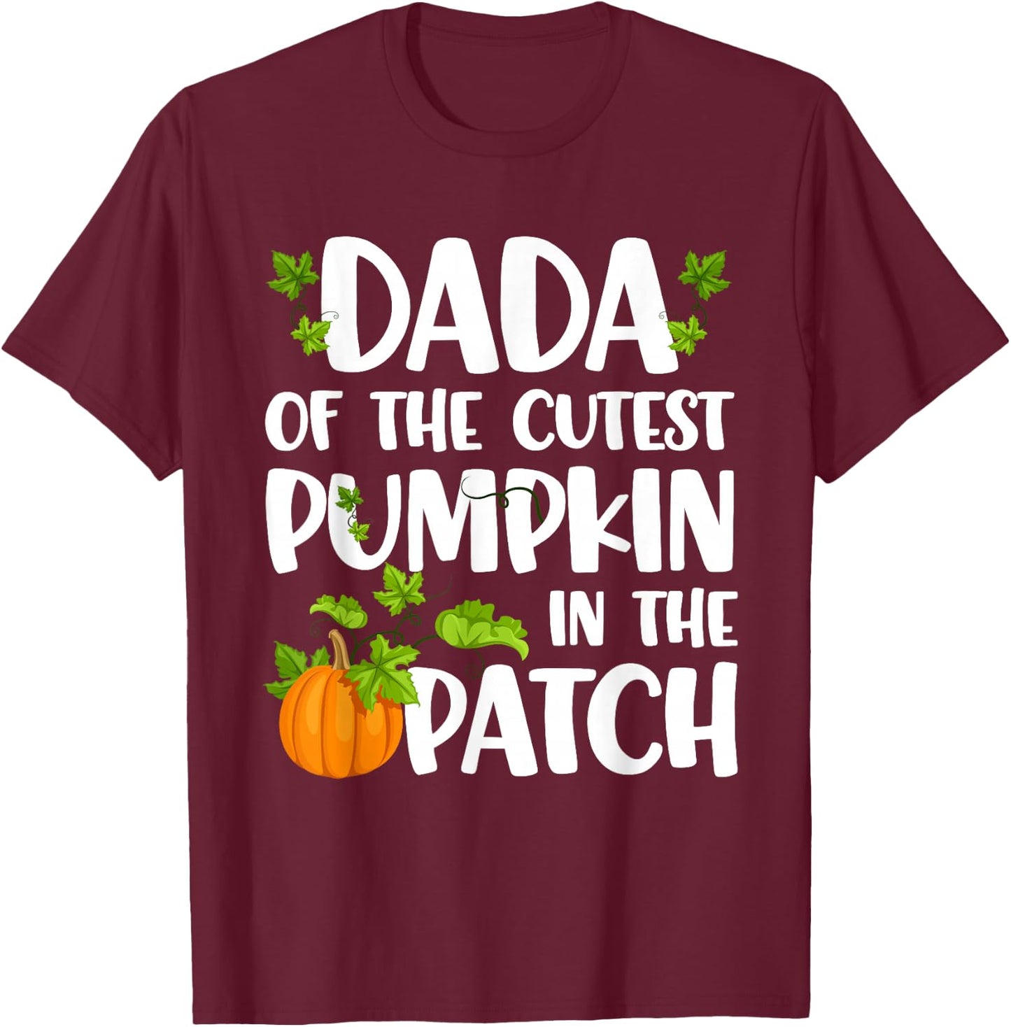 Mom Of Cutest Pumpkin In The Patch Halloween Thanksgiving T-Shirt - T-Shirt | Maroon