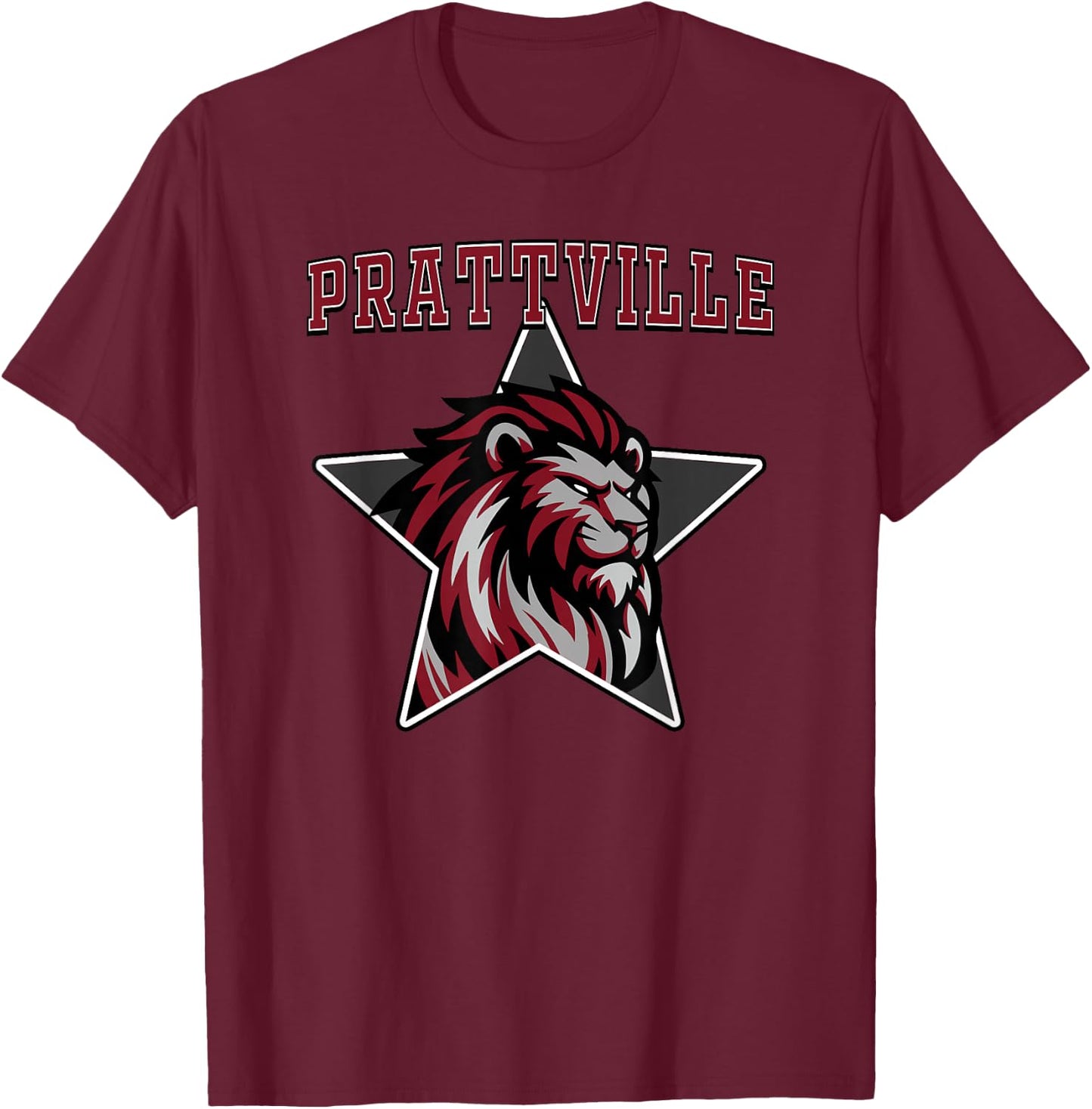 Prattville High School Team Spirit T-Shirt - T-Shirt | Maroon