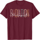Funny Radiation Therapist Therapy Radiation Oncology Nurse T-Shirt - T-Shirt | Maroon
