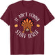 It Ain't Gonna Stuff Itself Funny Thanksgiving Turkey T-Shirt - T-Shirt | Maroon