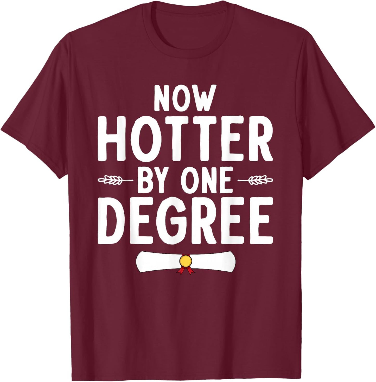 Masters Degree Graduation Art Women Masters Degree T-Shirt - T-Shirt | Maroon