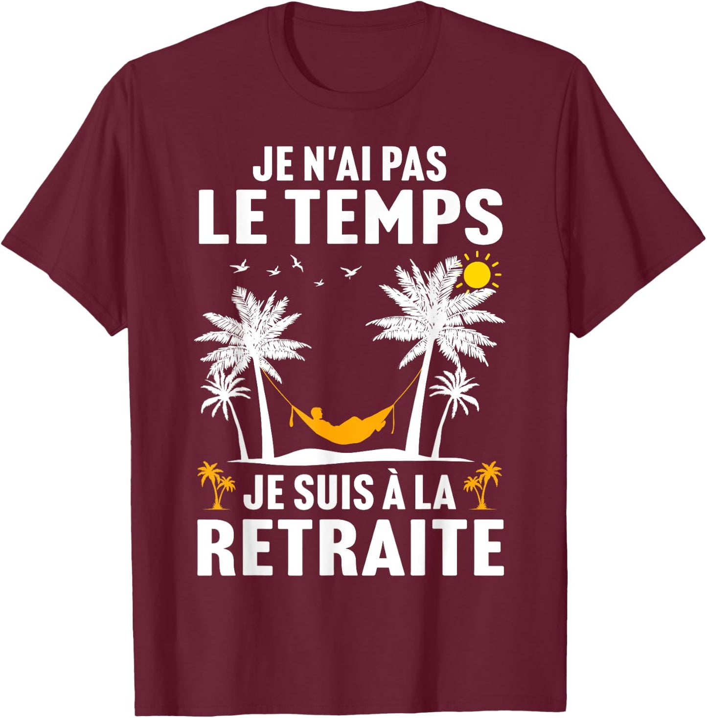 Retirement Gift Women Humor Leaving Retirement , Black, S T-Shirt - T-Shirt | Maroon