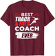 Track And Field Sport Coach Gifts T-Shirt - T-Shirt | Maroon
