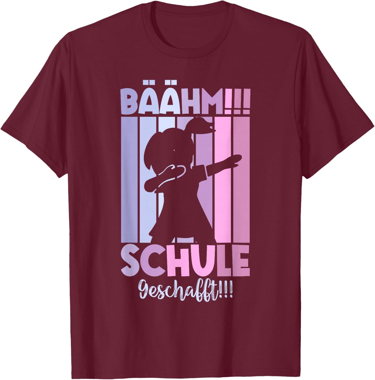 Schulabschluss Abitur Realschule Hauptschule Schule 2026 T-Shirt - T-Shirt | Maroon