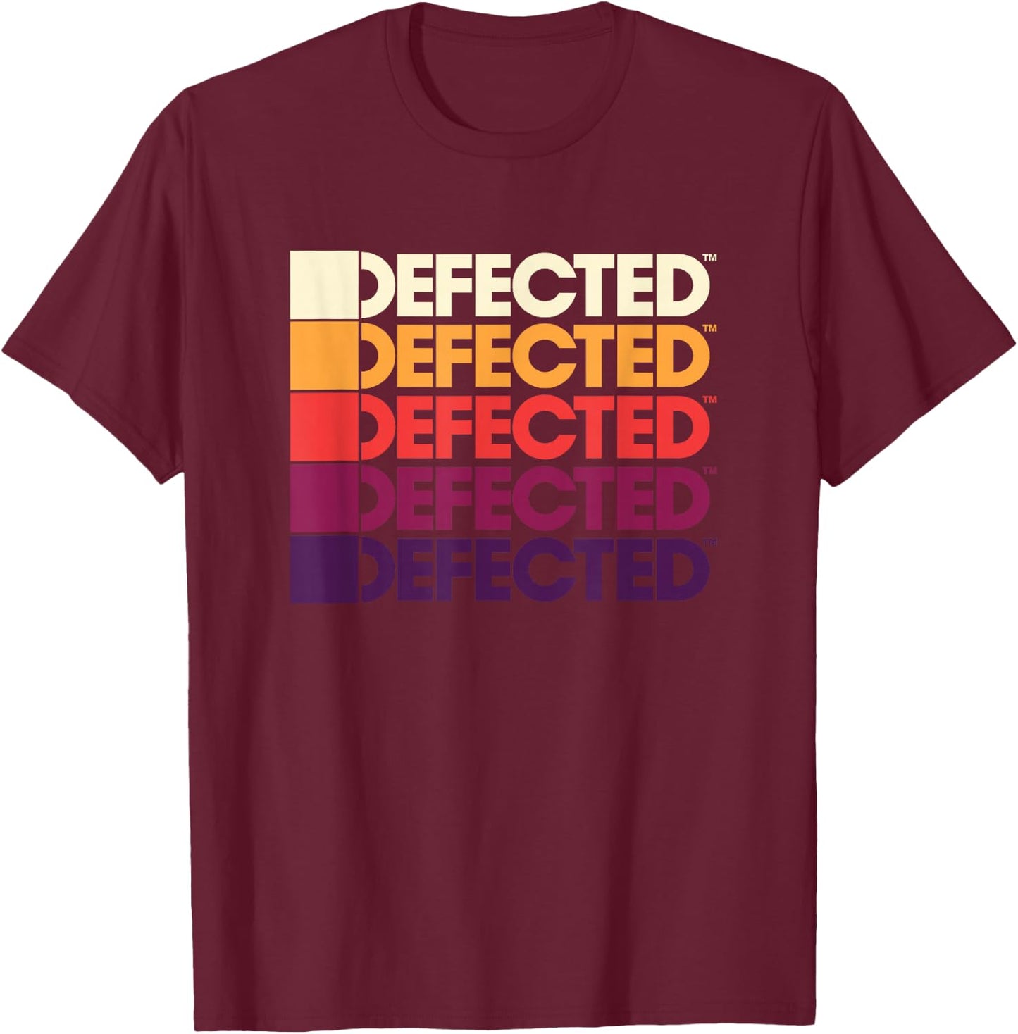 Defective Tones Logo T-Shirt - T-Shirt | Maroon