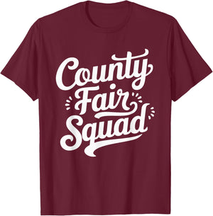 County Fair Squad T-Shirt - T-Shirt | Maroon