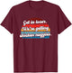 Get in Loser We're Getting Chicken Nuggies T-Shirt - T-Shirt | Maroon