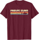 Pawleys Island South Carolina Vintage Shark Souvenir T-Shirt - T-Shirt | Maroon