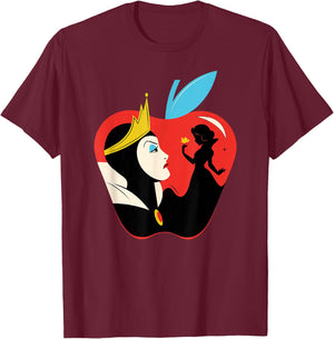 Disney Princess Snow White and The Evil Queen T-Shirt - T-Shirt | Maroon
