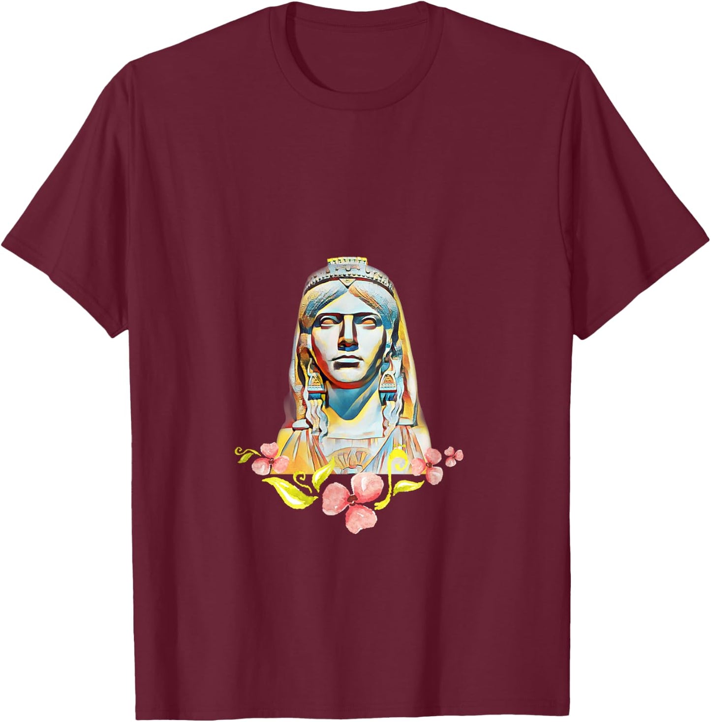 Queen Teuta T-Shirt - T-Shirt | Maroon
