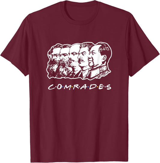 Kommunismus Party Kommunist Kameraden Freunde T-Shirt - T-Shirt | Maroon