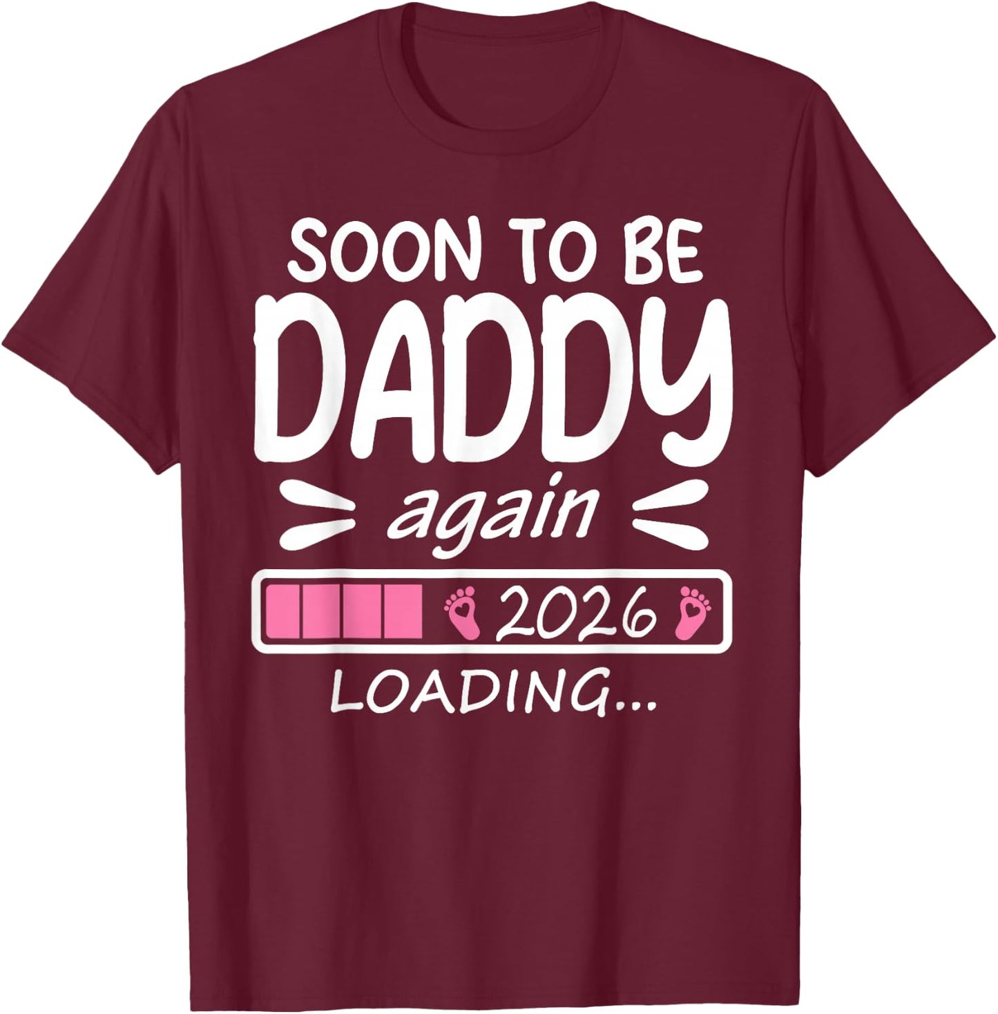 Future New Dad T-Shirt - T-Shirt | Maroon