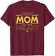 Star Wars Best Mom in the Galaxy Birthday Mother’s Day T-Shirt - T-Shirt | Maroon