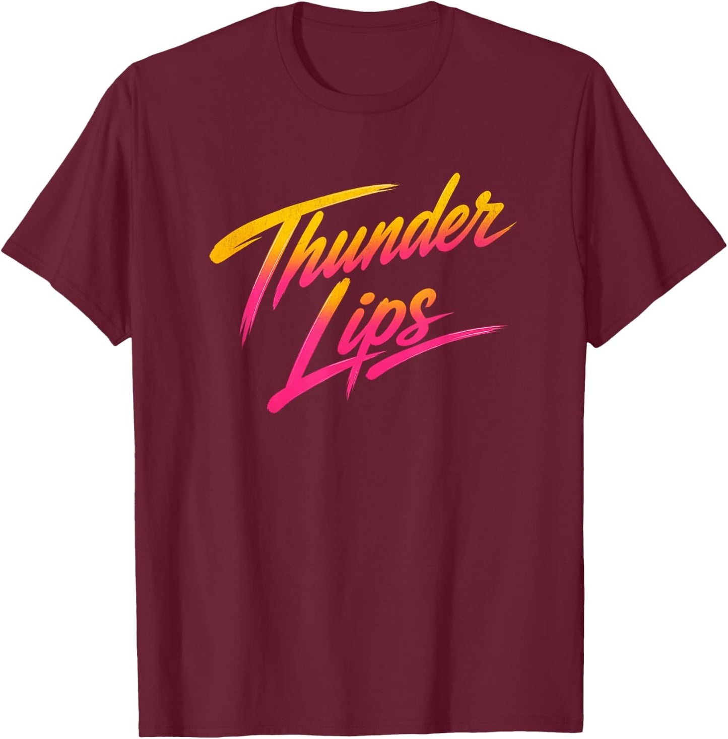 Thunder Lips T-Shirt - T-Shirt | Maroon