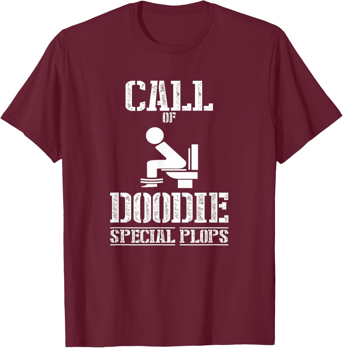 Call Of Doodie Special Plops Duty T-Shirt - T-Shirt | Maroon