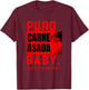 Funny Puro Carne Asada Baby #gorditoyguapo T-Shirt - T-Shirt | Maroon