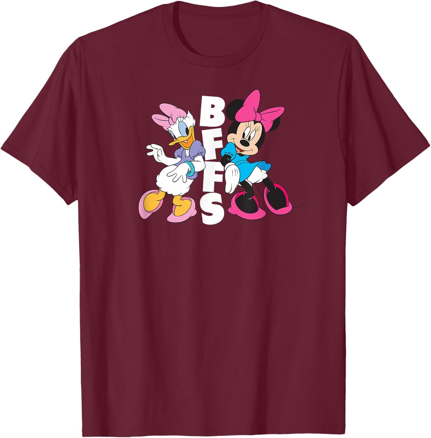 Disney - Minnie and Daisy BFFs T-Shirt - T-Shirt | Maroon