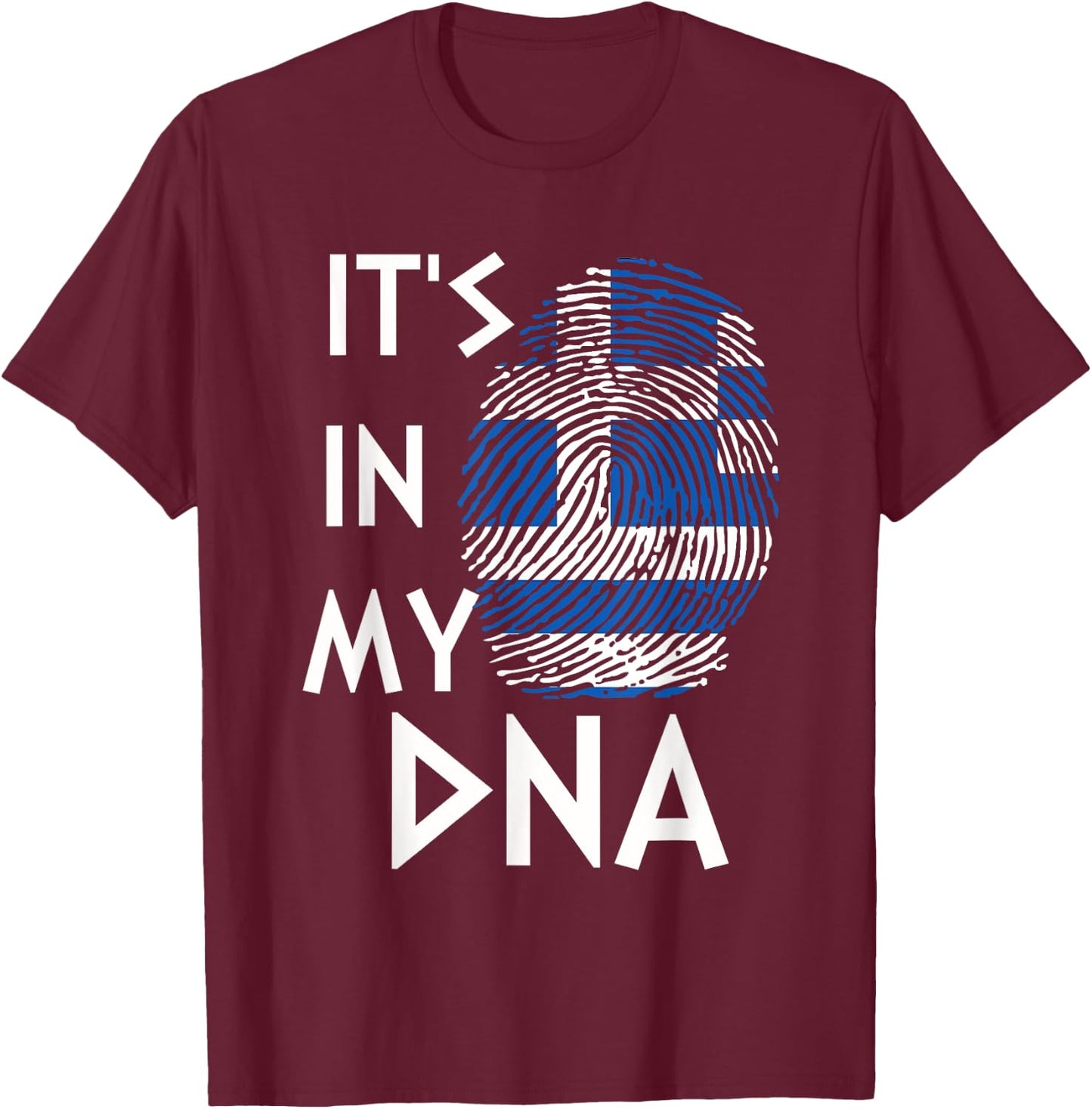 Griechisches Hemd Rhodes Athen Griechenland Hellas Santorini Sparta T-Shirt - T-Shirt | Maroon