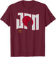 Umbro International Soccer Wavy Japan Logo T-Shirt - T-Shirt | Maroon