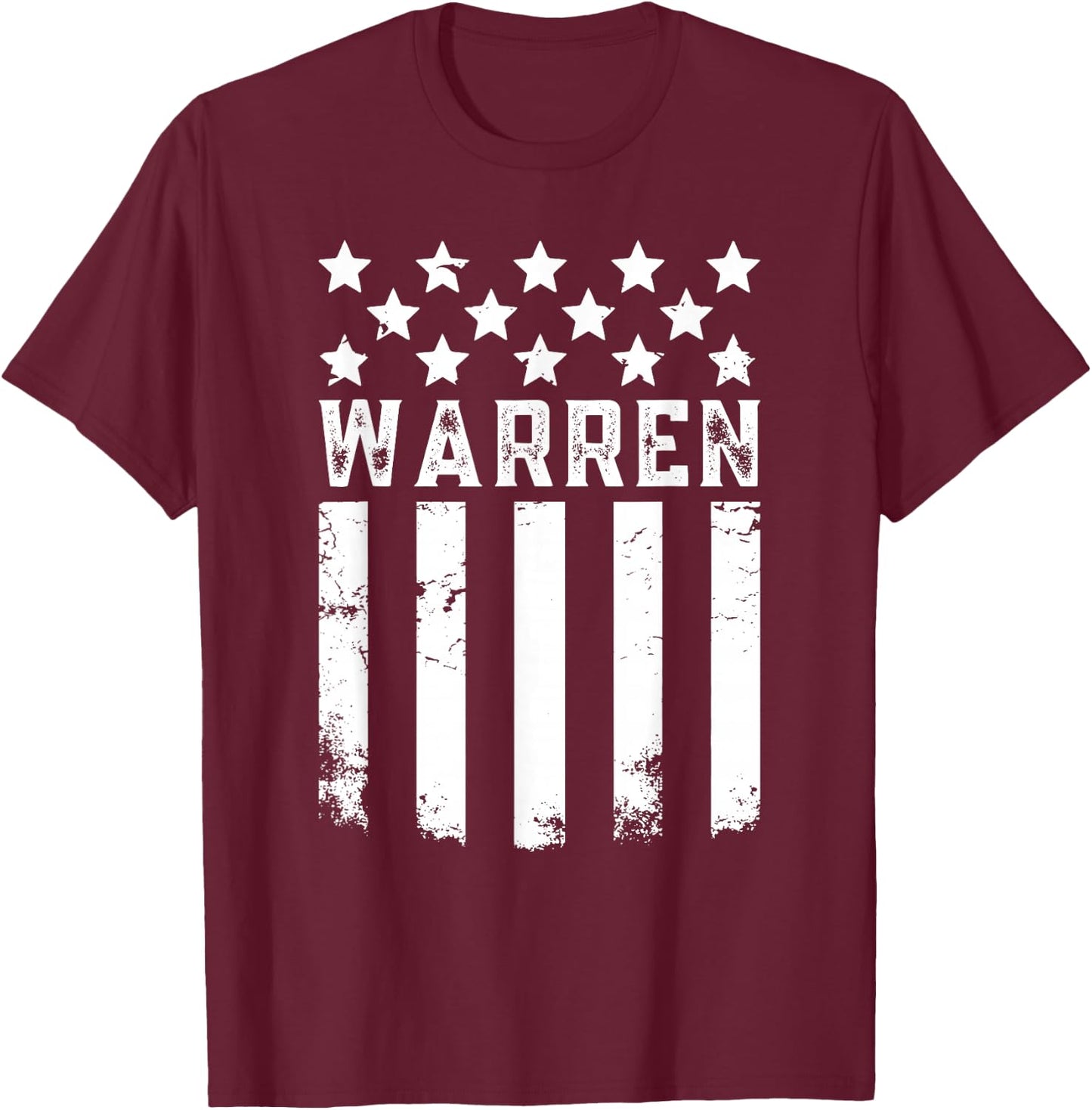 Warren T-Shirt - T-Shirt | Maroon
