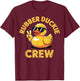 Rubber Duckie Crew T-Shirt - T-Shirt | Maroon