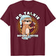 Sloth No Talkie Before Coffee T-Shirt - T-Shirt | Maroon
