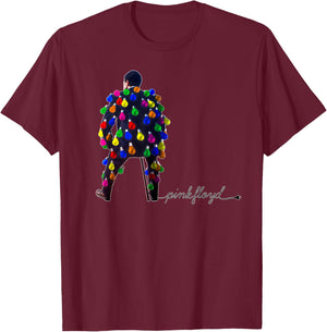 PINK FLOYD Parties with the Delicate Sound of Thunder , Black, S T-Shirt - T-Shirt | Maroon