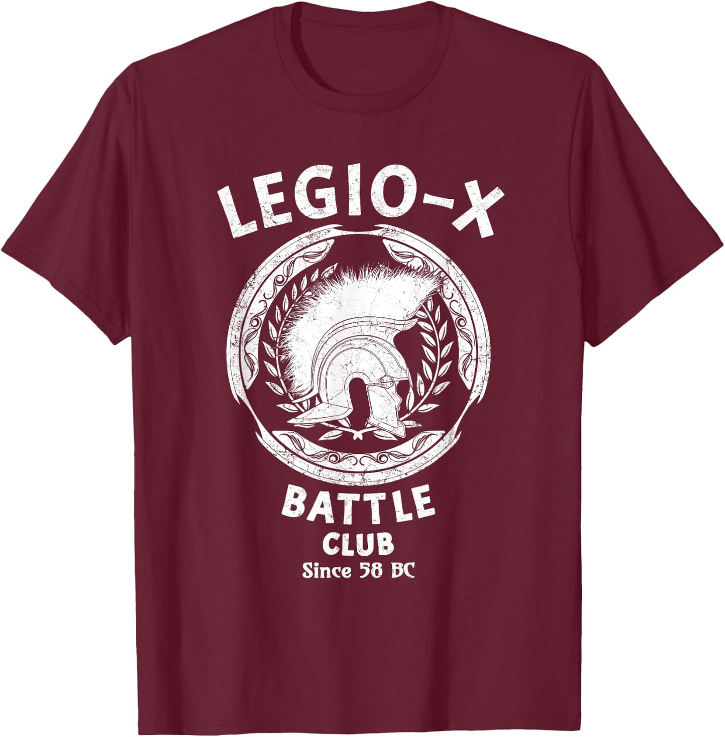 SPQR Legio X Roman Centurion T-Shirt - T-Shirt | Maroon
