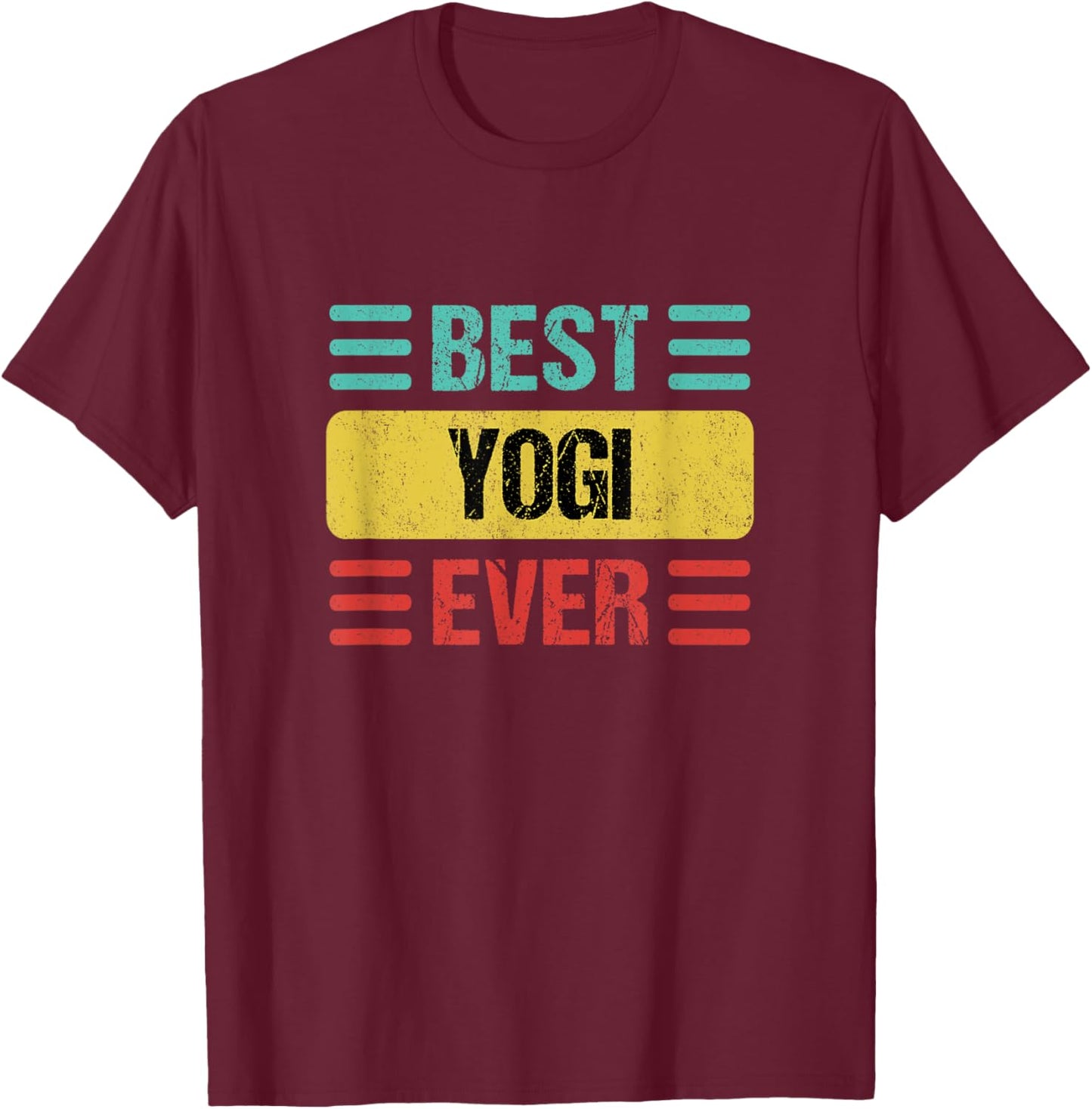 Yogi T-Shirt - T-Shirt | Maroon