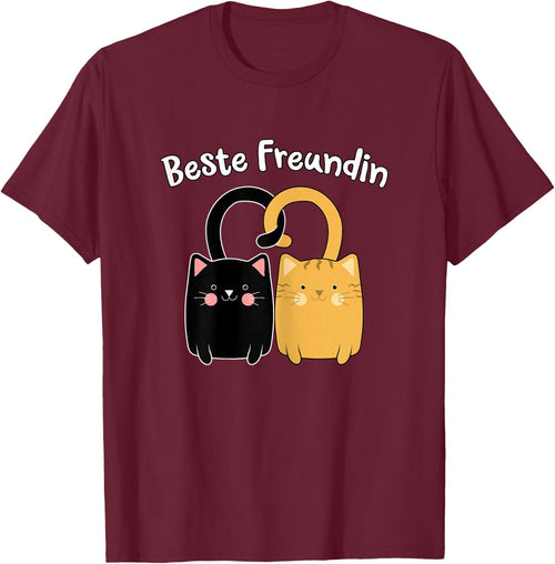 Best Friend BFF Cats Partner Look Girls Teenager , black