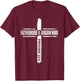 Fatherhood is Kingdom Work Proverbs 22 6 Christian Dad T-Shirt - T-Shirt | Maroon