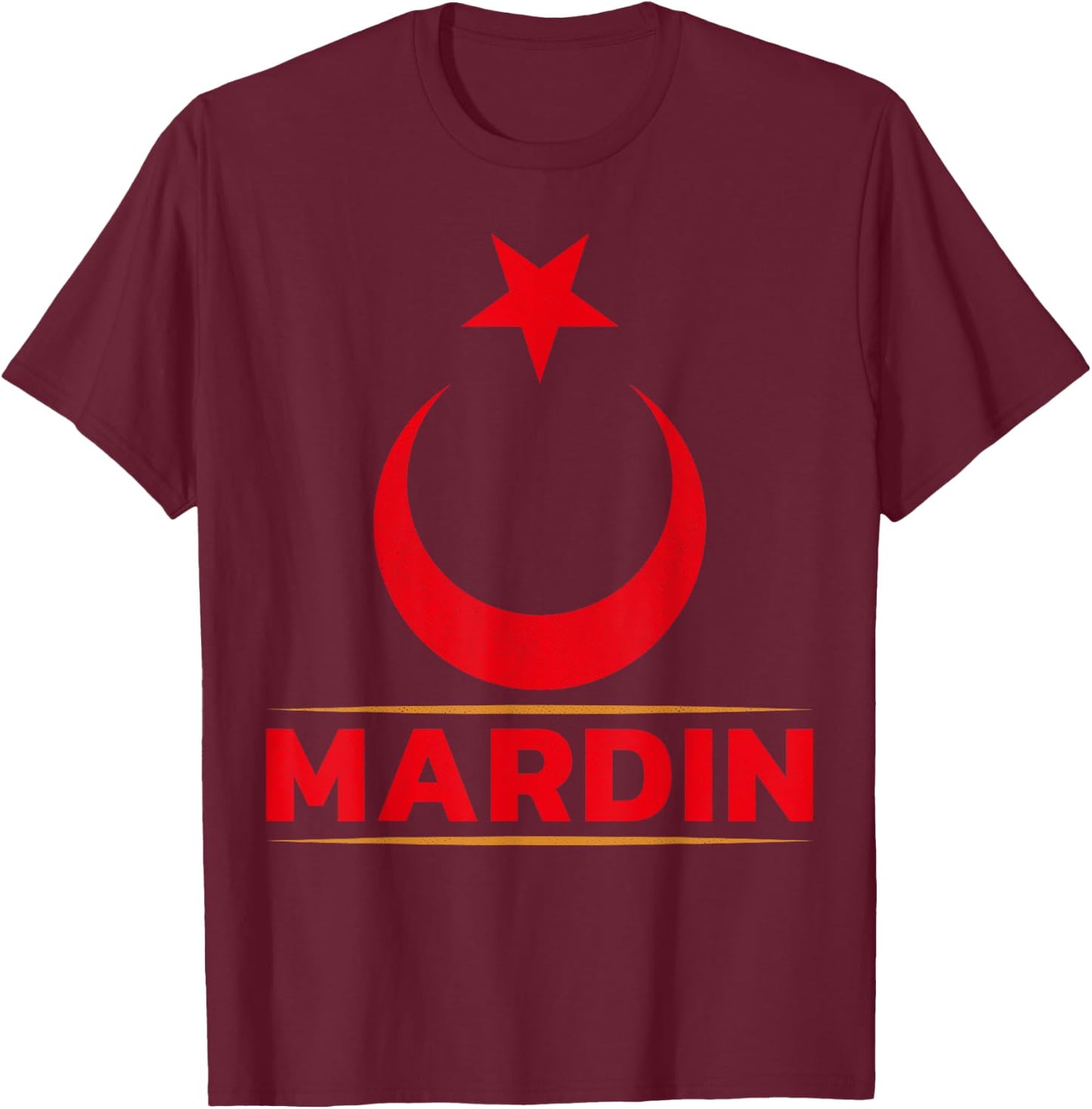 Kurdistan mardin Kurdish national souvenir traveling türkiye T-Shirt - T-Shirt | Maroon