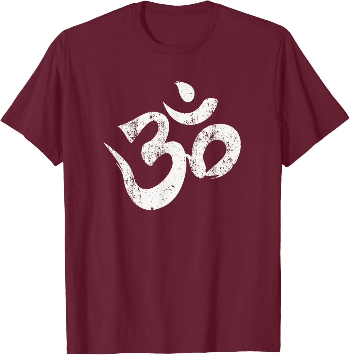 Hindu Om Shirt Hinduism Shirt Om Yoga T Shirt T-Shirt - T-Shirt | Maroon