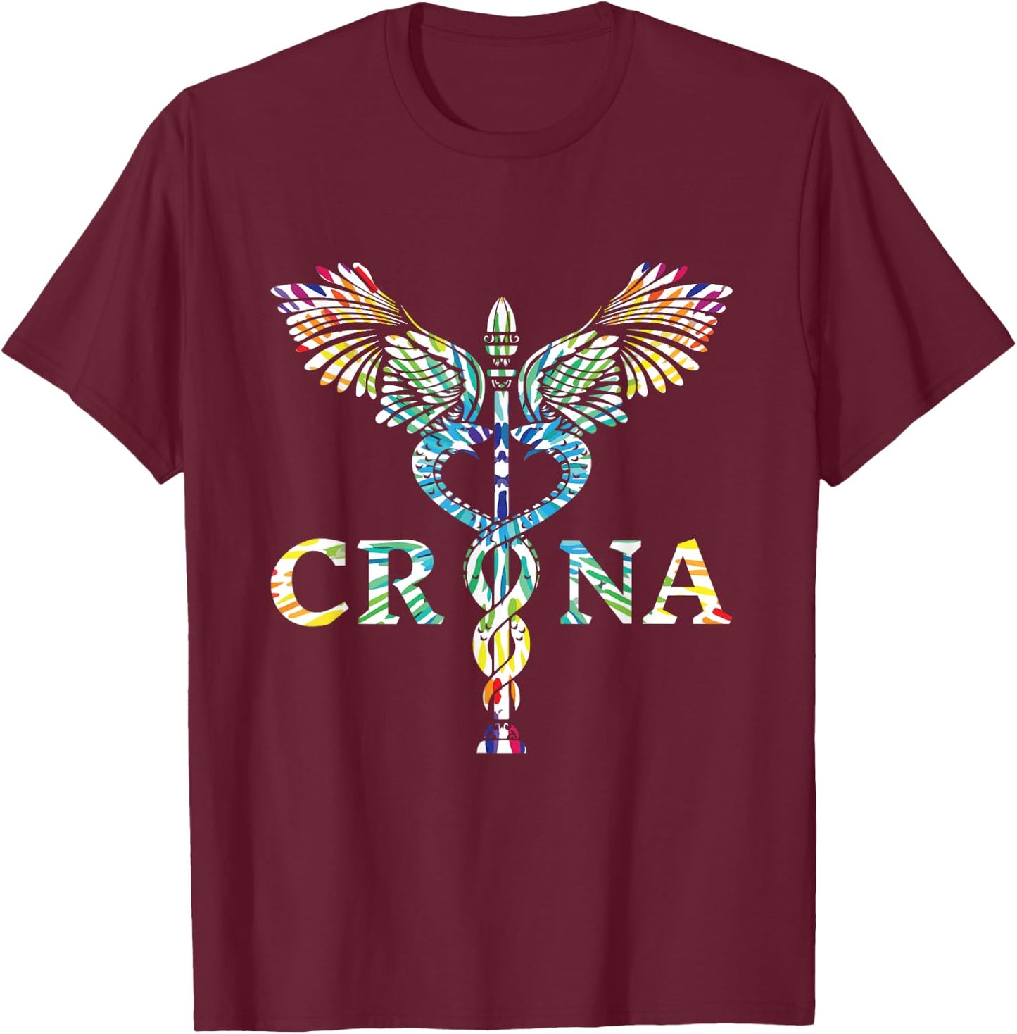 CRNA Gift Registered Nurse Anesthesiologist CRNA T-Shirt - T-Shirt | Maroon