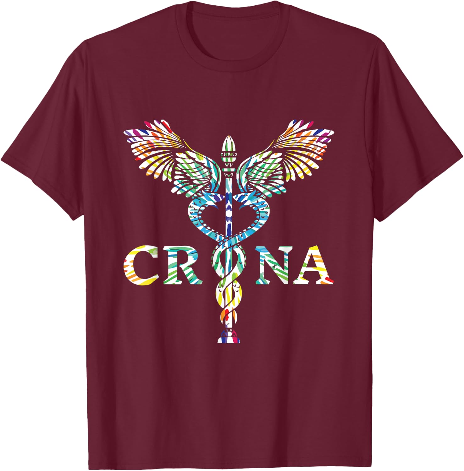 CRNA Gift Registered Nurse Anesthesiologist CRNA T-Shirt - T-Shirt | Maroon