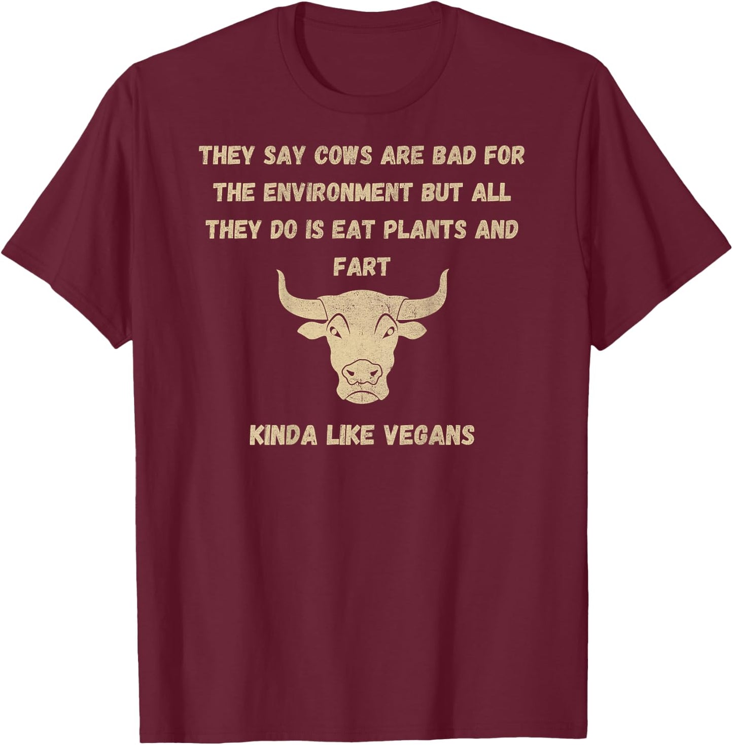 Anti-Vegan, Carnivore, Anti Vegetarian, Meat Eater, BBQ T-Shirt - T-Shirt | Maroon