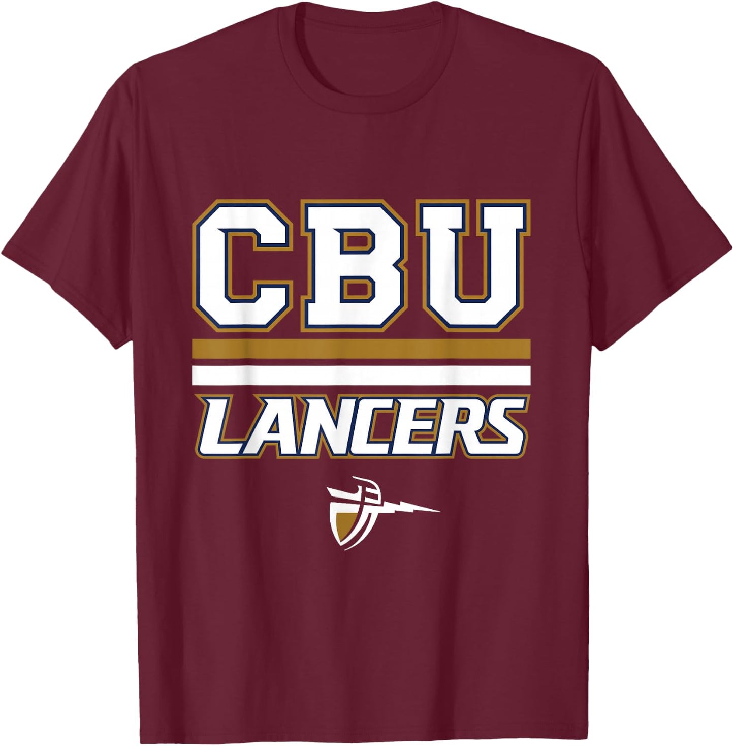 Cal Baptist Lancers |NCAA Official University | VNPCBU301 T-Shirt - T-Shirt | Maroon