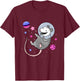 Omnisexual Opossum in Space Omnisexual Pride T-Shirt - T-Shirt | Maroon