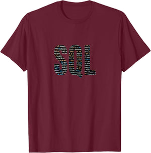 SQL Coding T Shirt T-Shirt - T-Shirt | Maroon