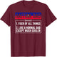 Haitian Dad Noun Funny Haiti Heritage T-Shirt - T-Shirt | Maroon