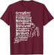 Drink Local Rhode Island Breweries T-Shirt - T-Shirt | Maroon