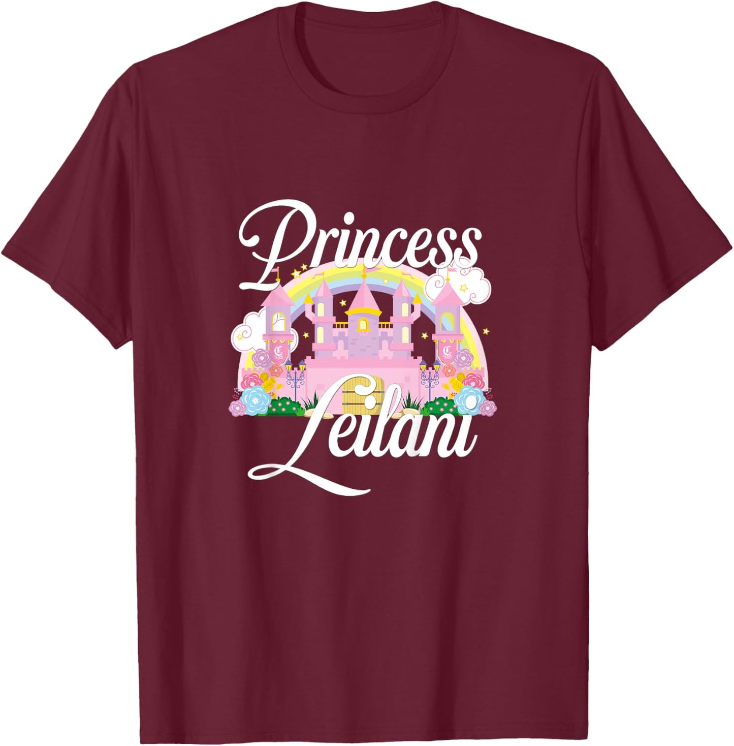 Kids Princess Leilani T-Shirt - T-Shirt | Maroon
