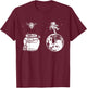 Honey Astronaut Moon Funny Honeymoon Bee Astronaut Couple T-Shirt - T-Shirt | Maroon