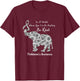 In A World Where You Can Be Anything Be Kind Parkinson's T-Shirt - T-Shirt | Maroon