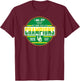 Oregon Ducks Men's Indoor Track & Field Big Ten Champs 2026 T-Shirt - T-Shirt | Maroon