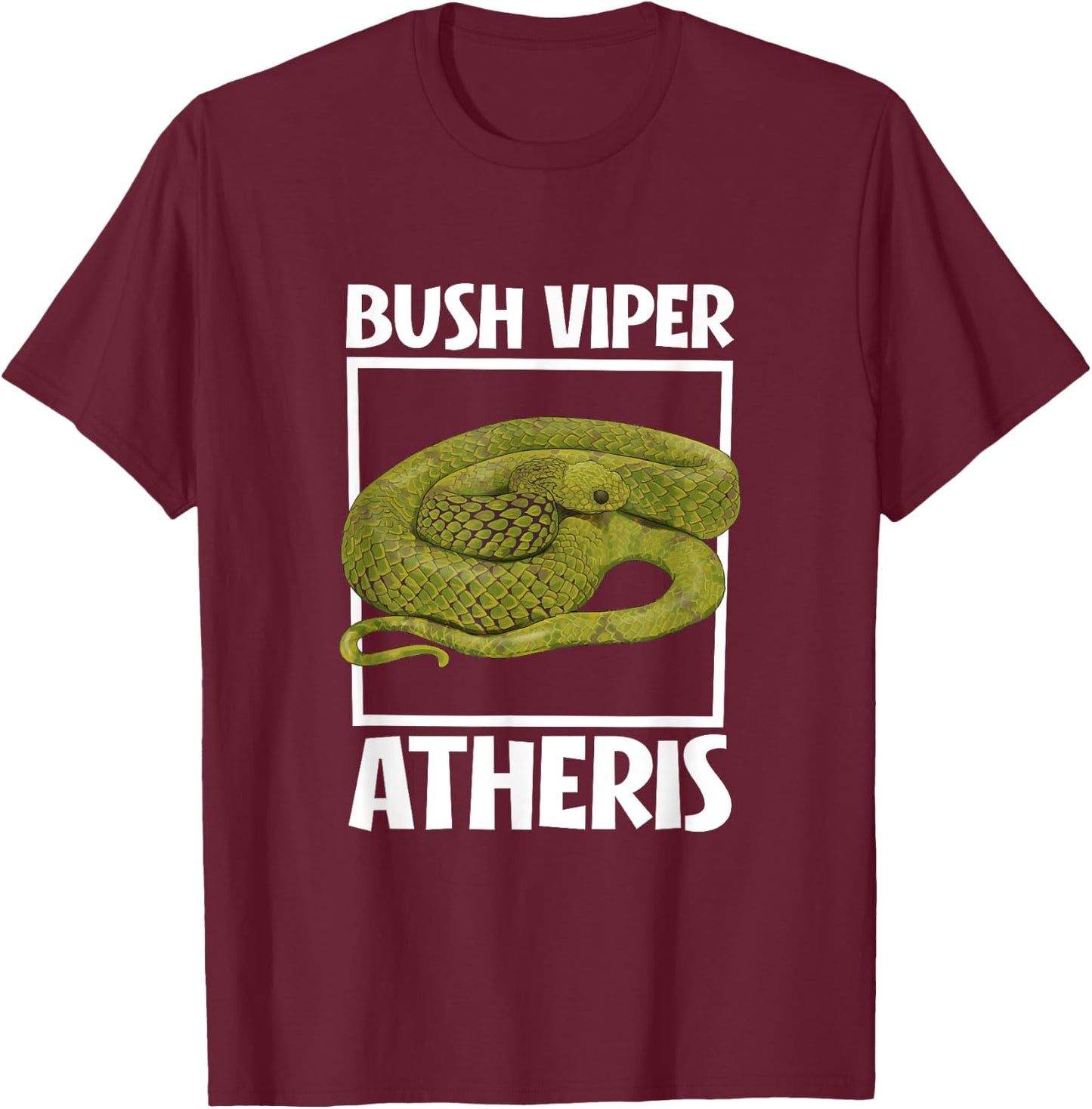 Bush Viper T-Shirt - T-Shirt | Maroon