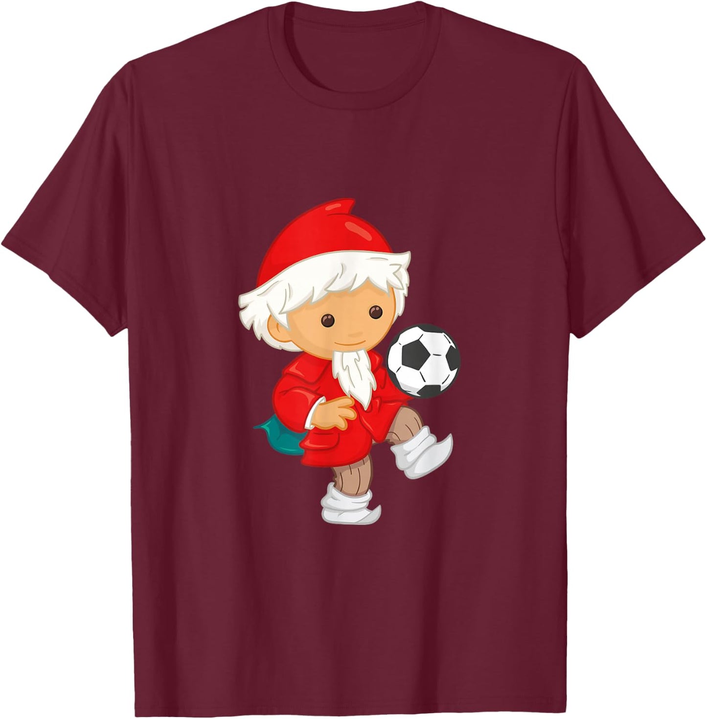 Unser Sandmännchen Football , black T-Shirt - T-Shirt | Maroon