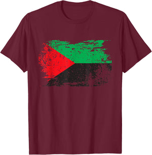Martinique Vintage Flag Gift Martinique Martinique T-Shirt - T-Shirt | Maroon