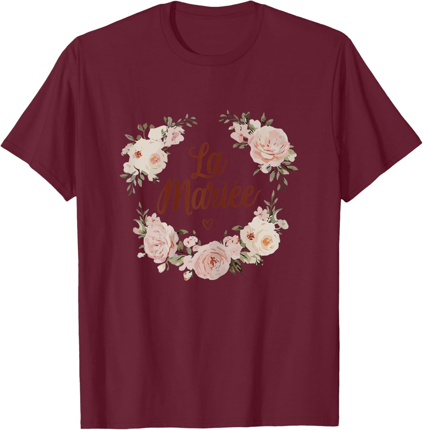 Women's EVJF Custom Team Bride Team Bride Witness Wedding , white, Female X-Small T-Shirt - T-Shirt | Maroon